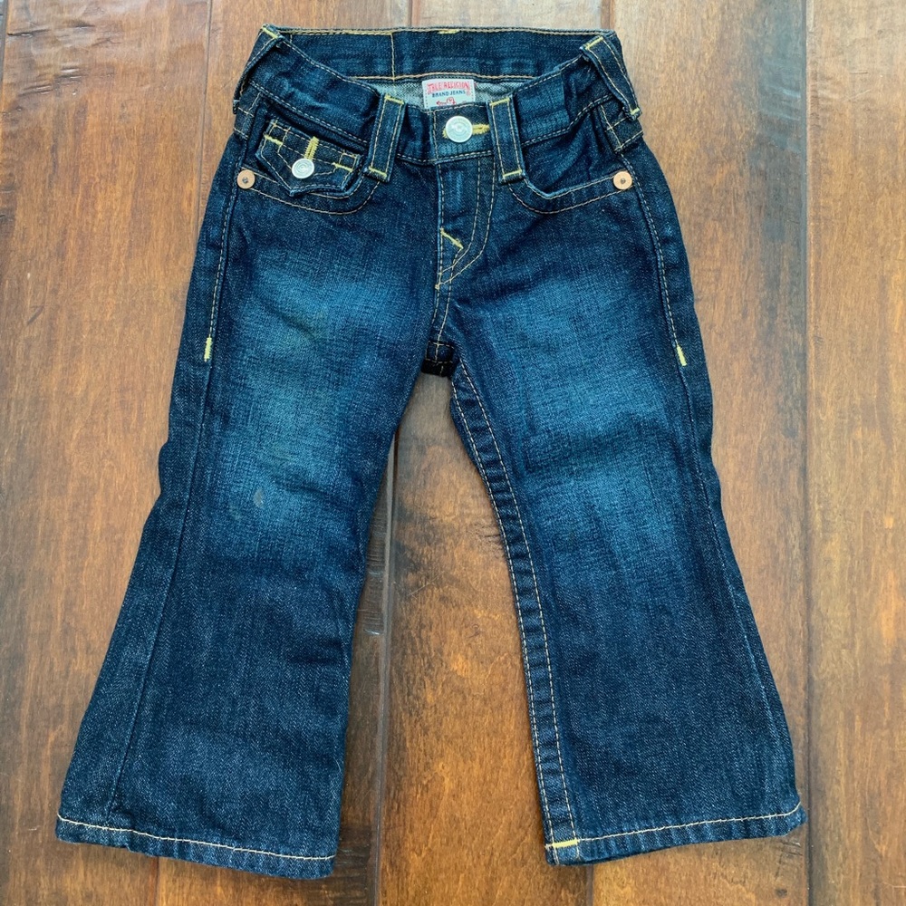True Religion “Boys Billy” Boot Cut Jeans Size 2T